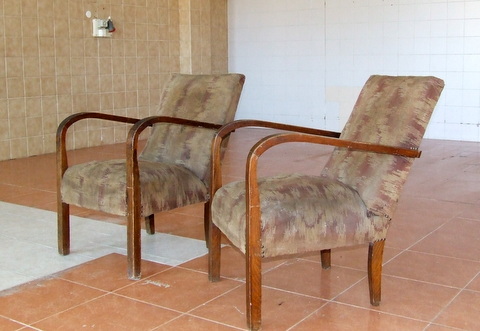 Pair of Art Deco Armchairs.