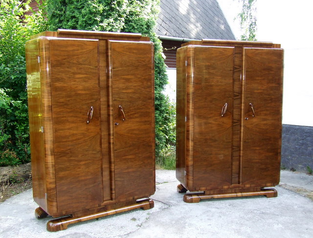 art deco wardrobe blind