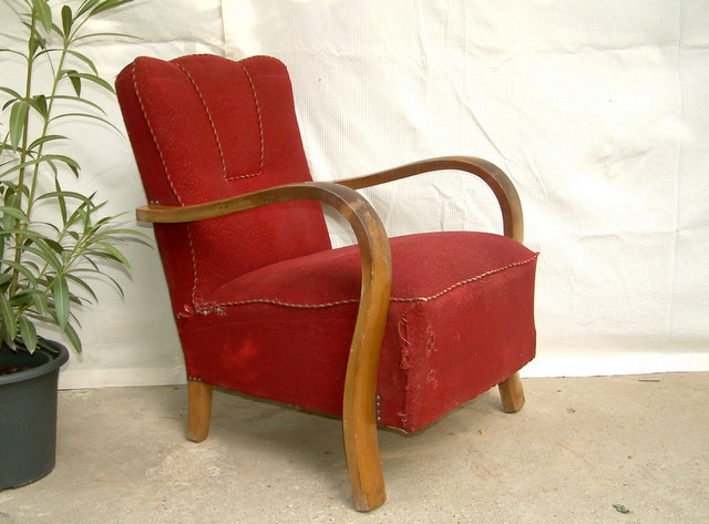 Art Deco armchair.